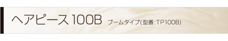 �w�A�s�[�X100B�@�u�[���^�C�v�@�^��TP100B